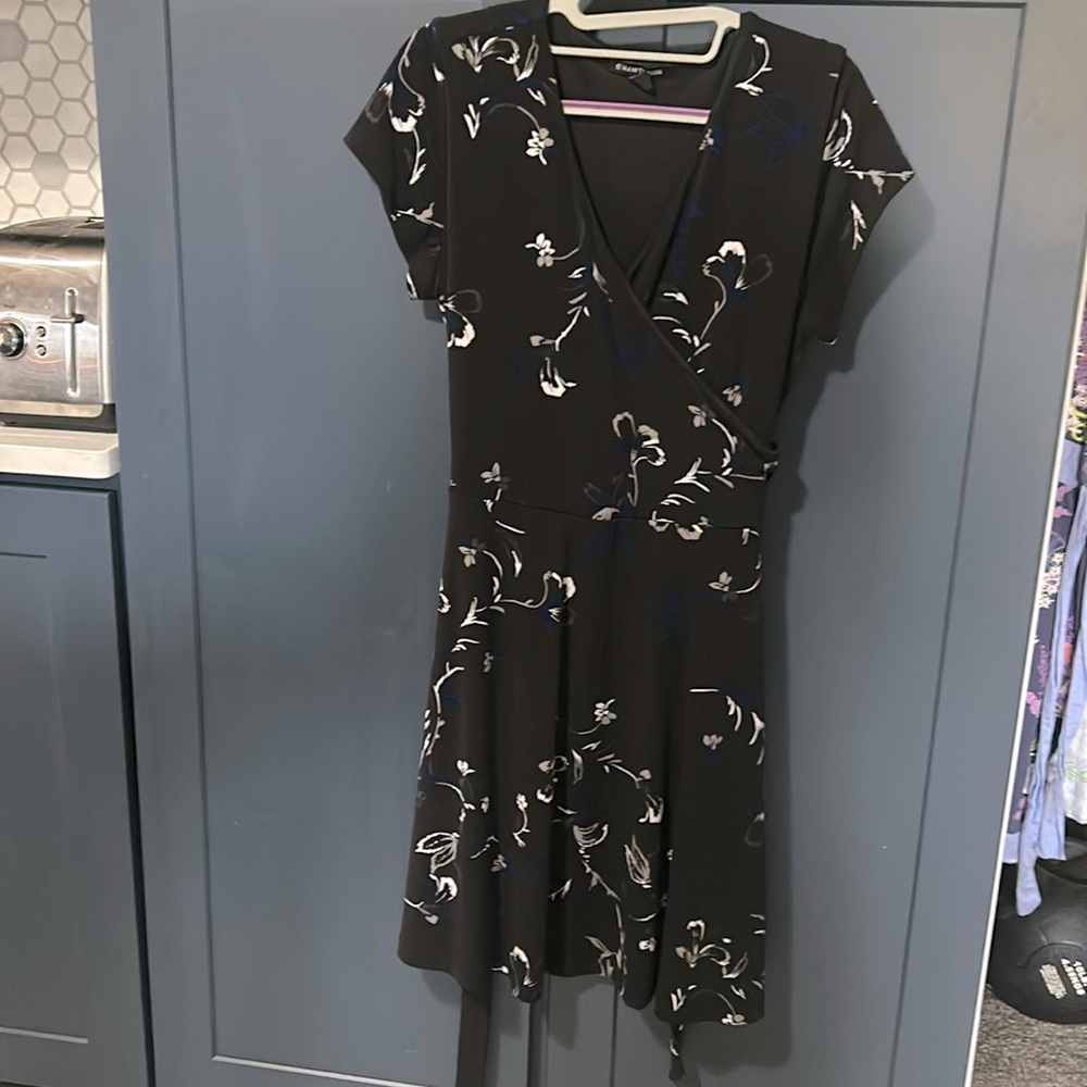 Black wrap style dress from Stitch Fix